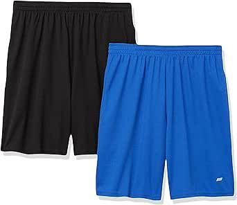 Amazon Essentials Men's Performance Tech Loose-Fit Shorts (Available in Big & Tall), Multipacks