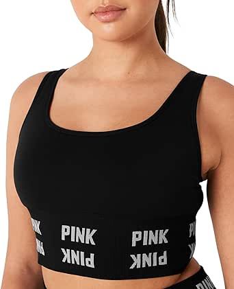 Victoria's Secret Pink Seamless Longline Sports Bra, Sports Bras for Women (XS-XXL)